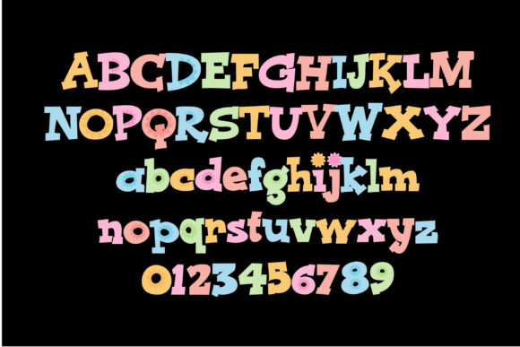 Floro Dos Font - Preview 2