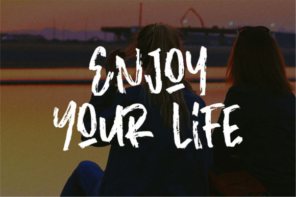Mako Font PNG with transparent background - Preview 1