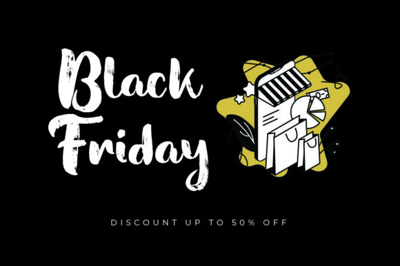 Milbrush Font PNG with transparent background - Preview 1