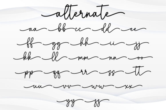 Mitha Font PNG with transparent background - Preview 5