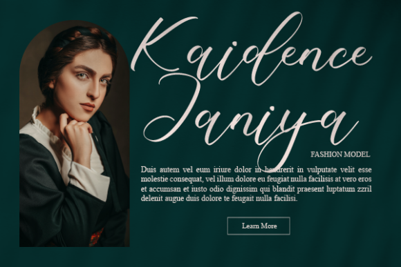 Natalia Yadira Font PNG with transparent background - Preview 2