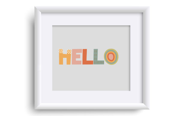Panoptic Font PNG with transparent background - Preview 4
