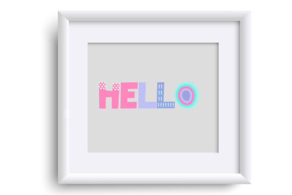 Panoptic Pastel Font PNG with transparent background - Preview 4