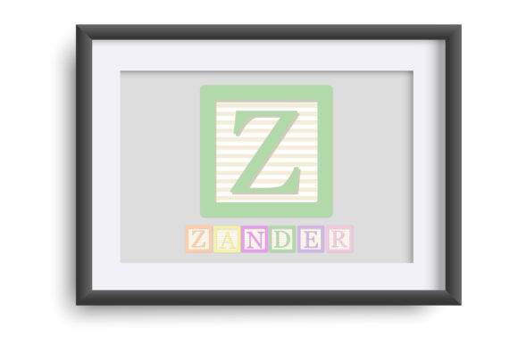 Pastel Blocks Font font preview - 3