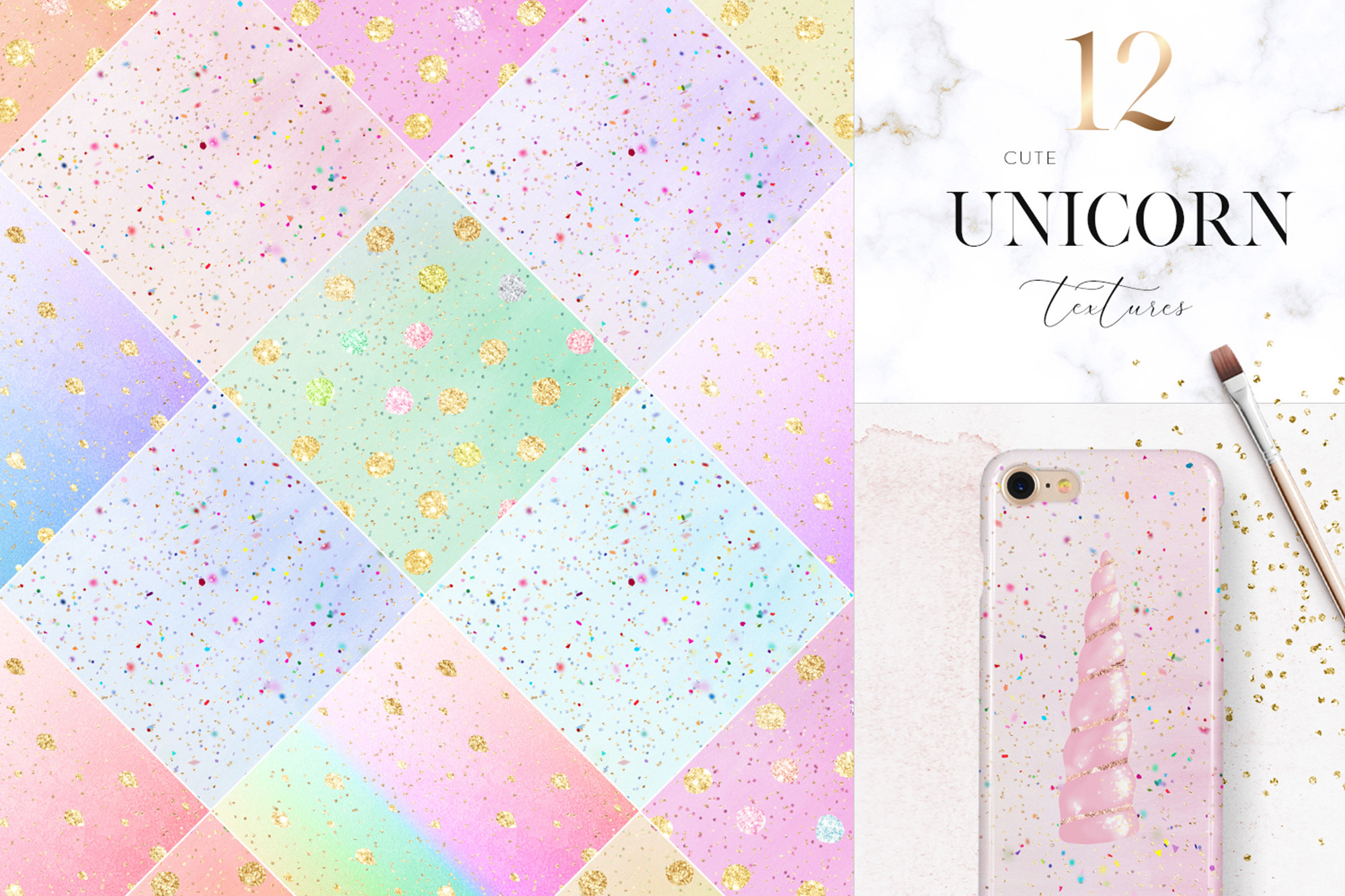 Pastel Rainbow Digital Paper, Rainbow Graphic by CutePix · Creative Fabrica