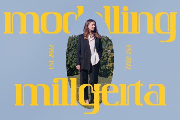 Rilderta Hellges Font PNG with transparent background - Preview 5