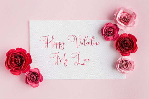 Rosevelyne Font PNG with transparent background - Preview 1