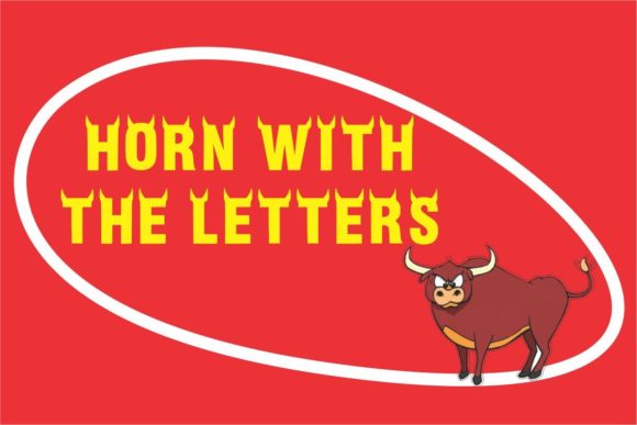 Sharp Horns Font PNG with transparent background - Preview 3