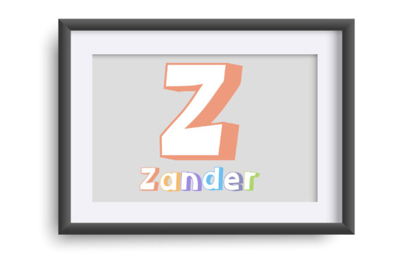 Sherbet Shadow Font PNG with transparent background - Preview 3