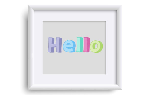 Sherbet Shadow Too Font PNG with transparent background - Preview 3