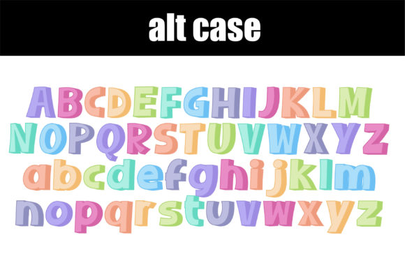 Sherbet Shadow Too Font PNG with transparent background - Preview 5