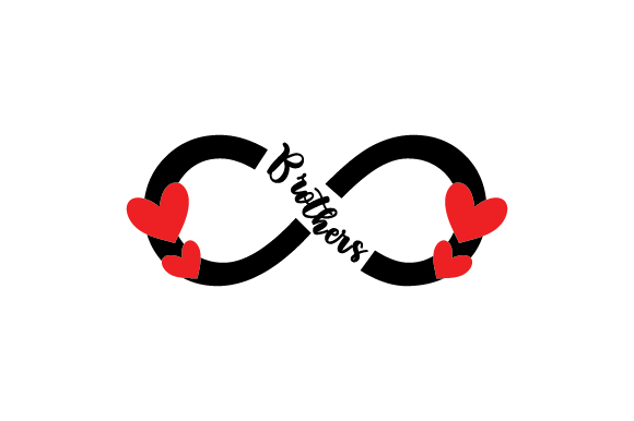 Brothers Infinity Symbol SVG Cut file by Creative Fabrica Crafts ...