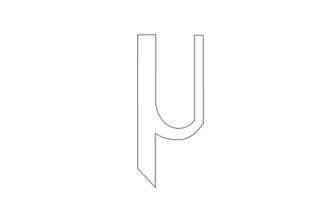 Mu Handwritten Greek Alphabet Letter Mu SVG Cut file by Creative Fabrica Crafts ...