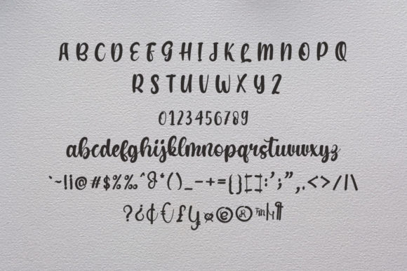 Bold Lining Font - Preview 3