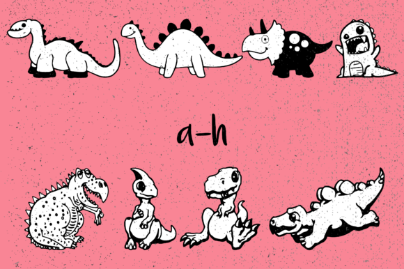 Dino Font - Preview 5