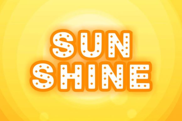Dots Diamond Font - Preview 2