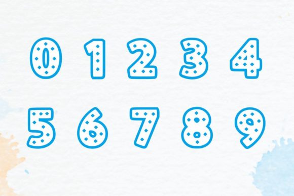Dots Diamond Font - Preview 6