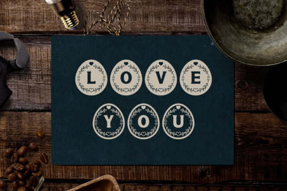 Easter Egg Boho Font - Preview 6