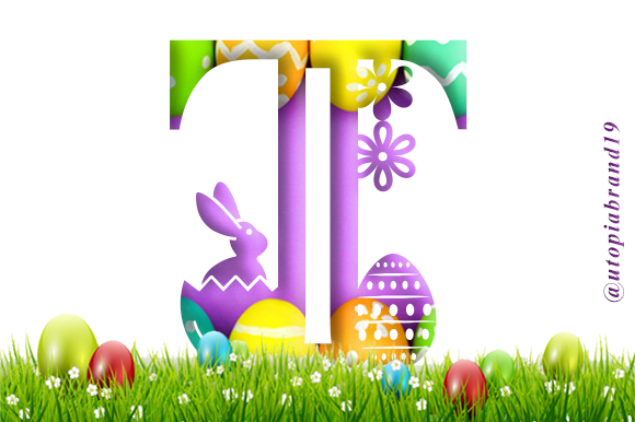 Easter Monogram Font - Preview 5