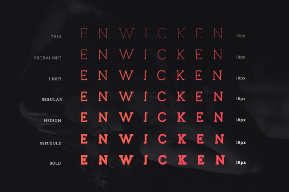 Enwicken Font - Preview 3