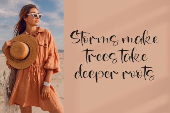 Gelisha Rocela Font PNG with transparent background - Preview 2