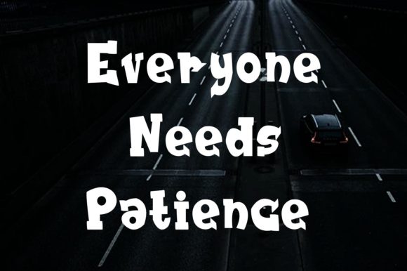 Gloomy Road Font - Preview 3