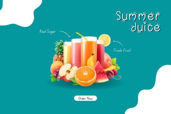 Hot Summer Font - Preview 3