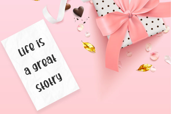 Leyna Font PNG with transparent background - Preview 2