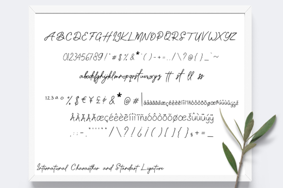 Mandalletta Font PNG with transparent background - Preview 1