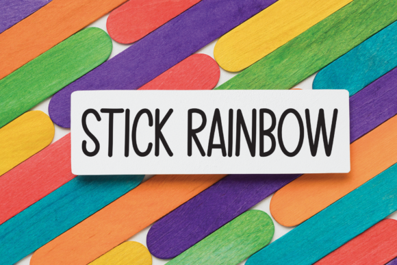 Ribbond Font PNG with transparent background - Preview 3