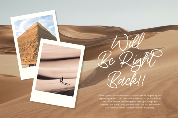 Rotterdams Font PNG with transparent background - Preview 6