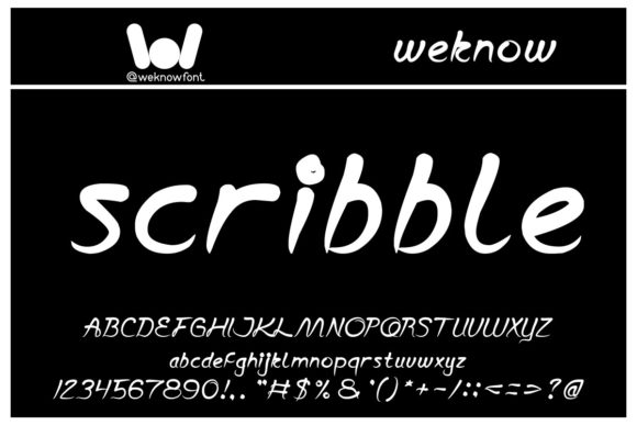 Script Thing Font PNG with transparent background - Preview 1