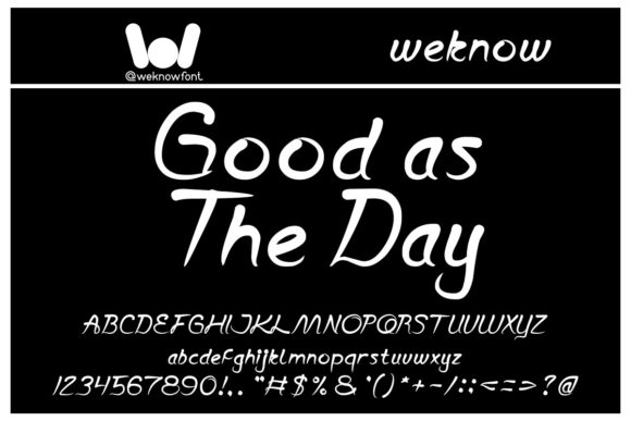Script Thing Font PNG with transparent background - Preview 4