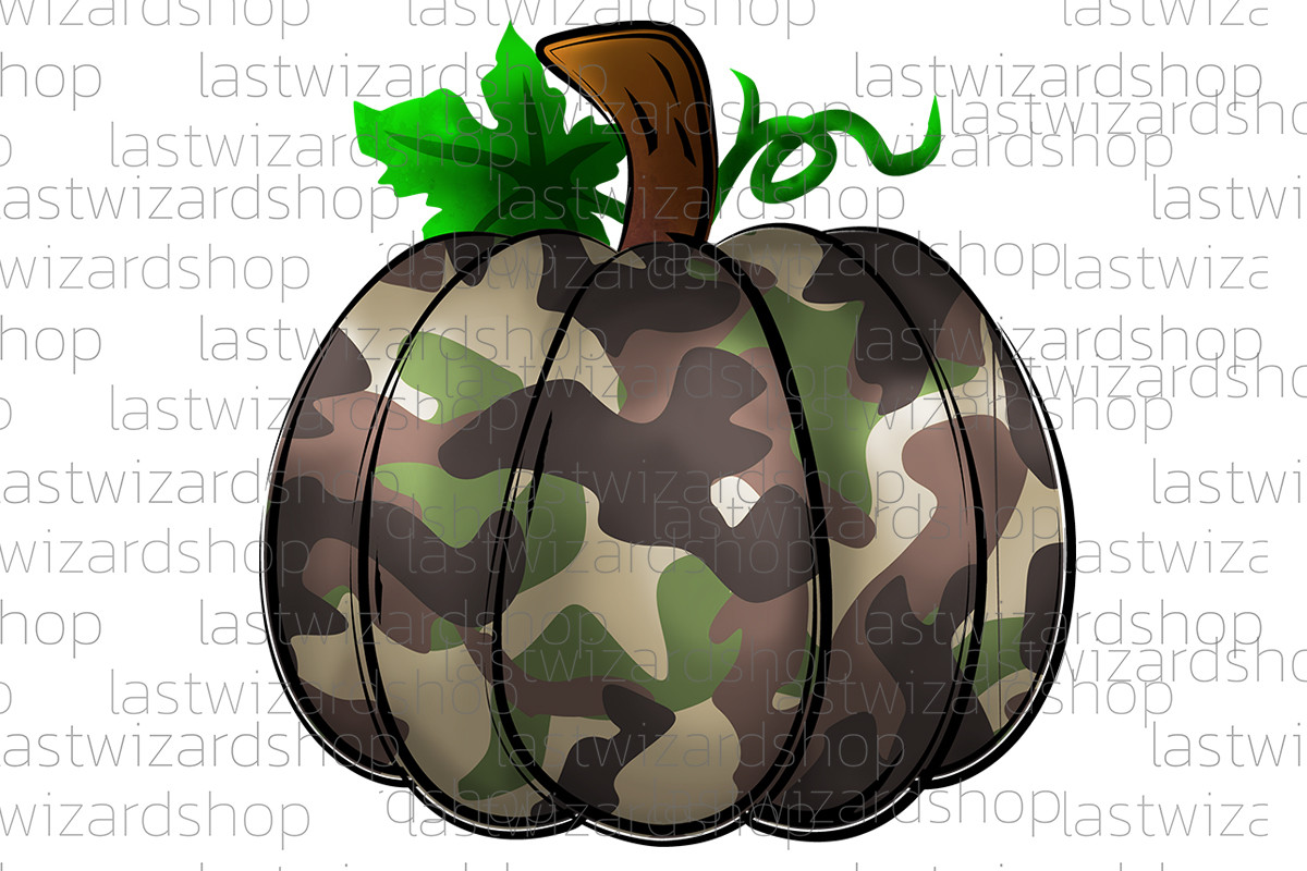 Camo Pumpkin Png, Army Png, Mama Png Graphic by Lastwizard Shop ...