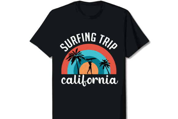 Preview of Summer T-shirt Design T-shirt, sticker, and sublimation design