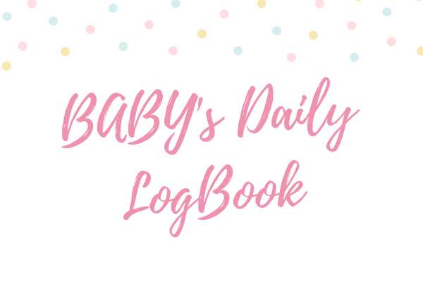 Baby's Daily Log Book Interiors Graphic by SOUDOU shop · Creative Fabrica