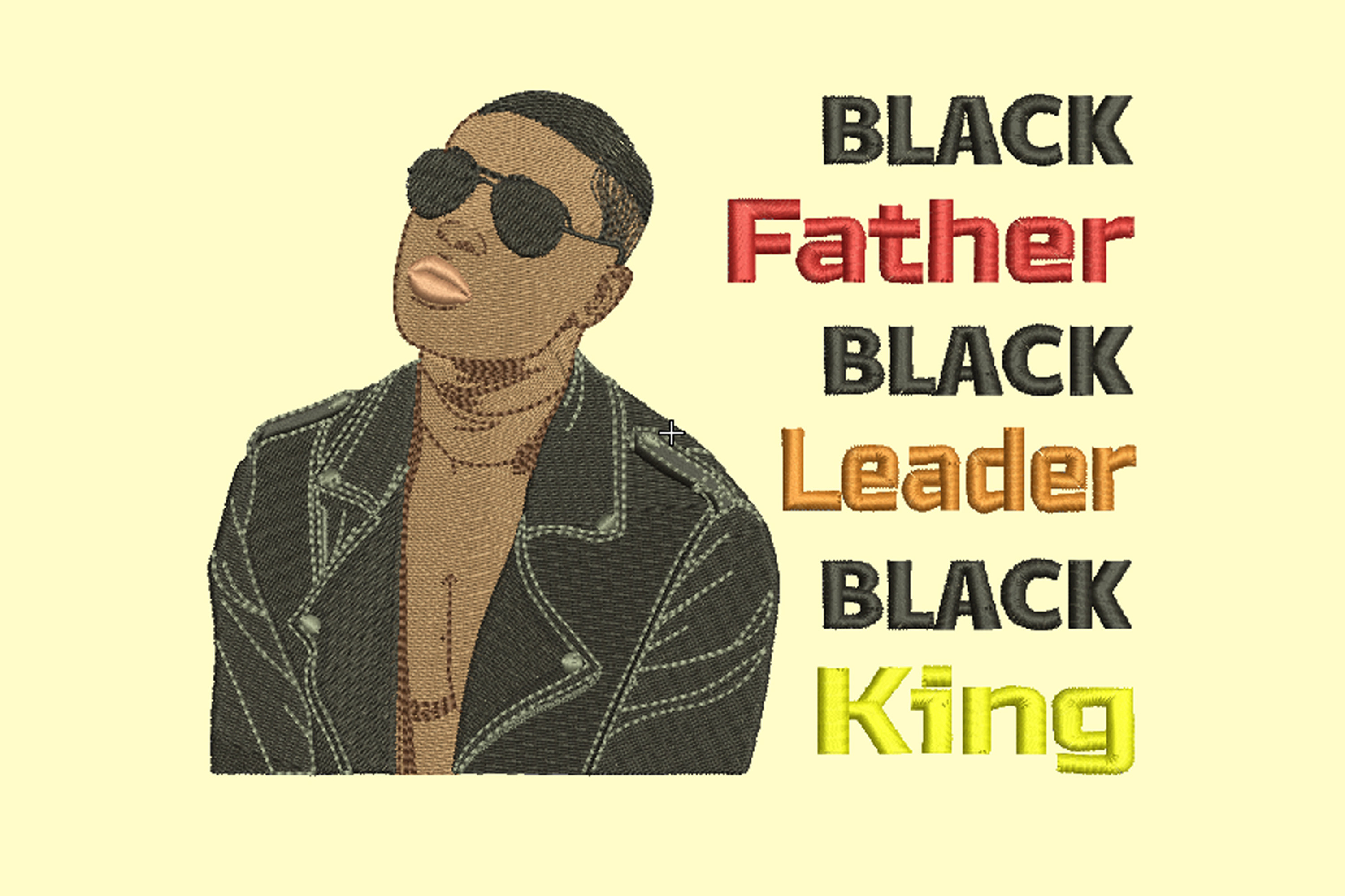 Black Father Black Leader Black King