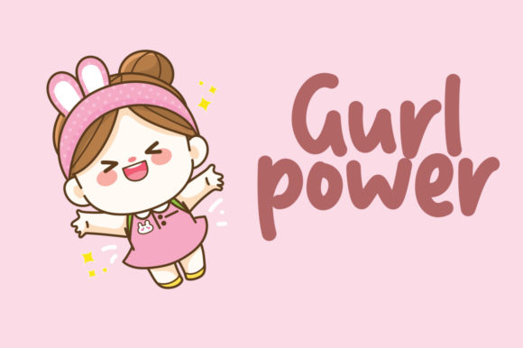 Cute Love Font - Preview 2