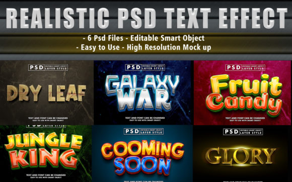 Psd Text Effect Bundle