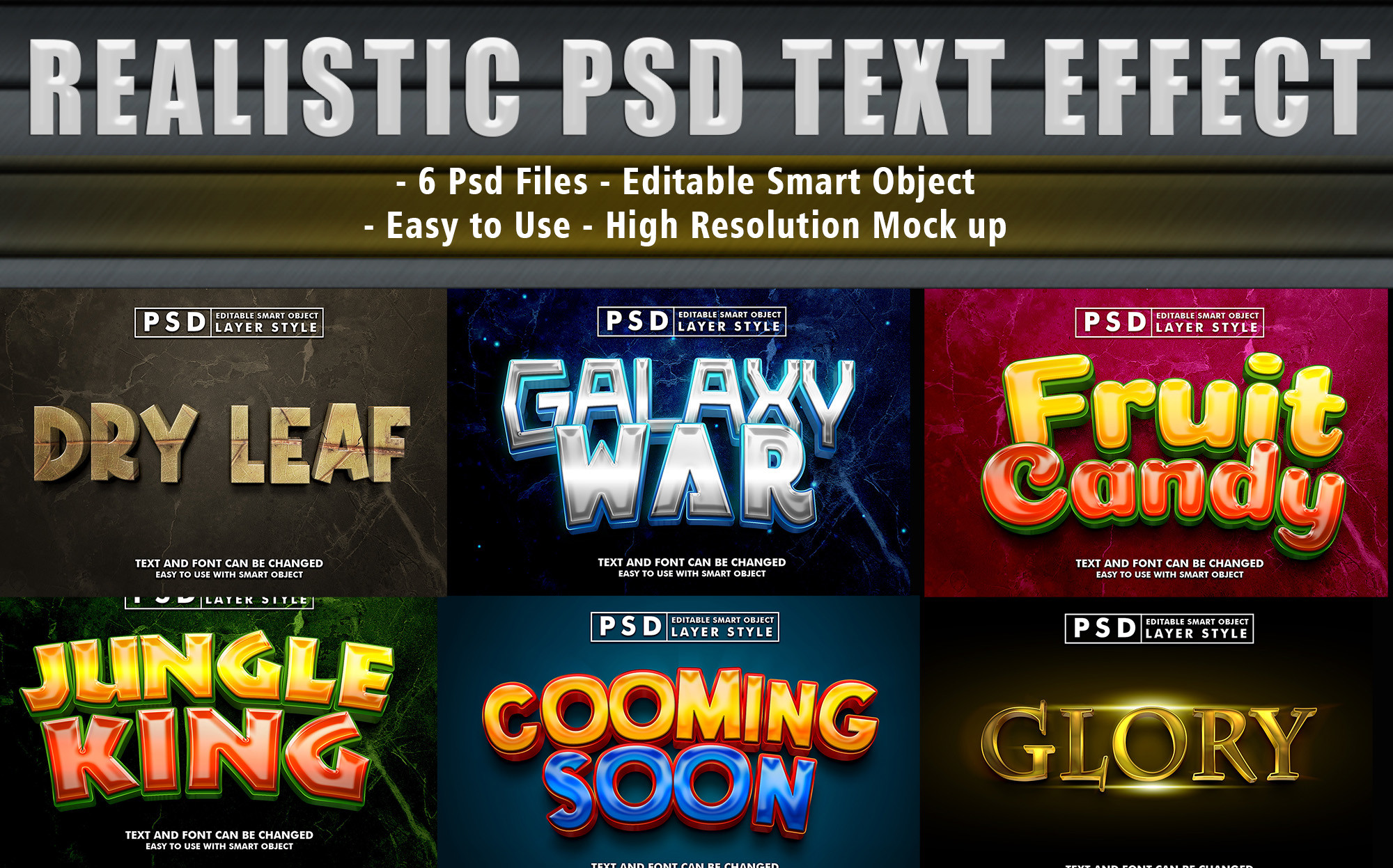 Psd Text Effect Bundle