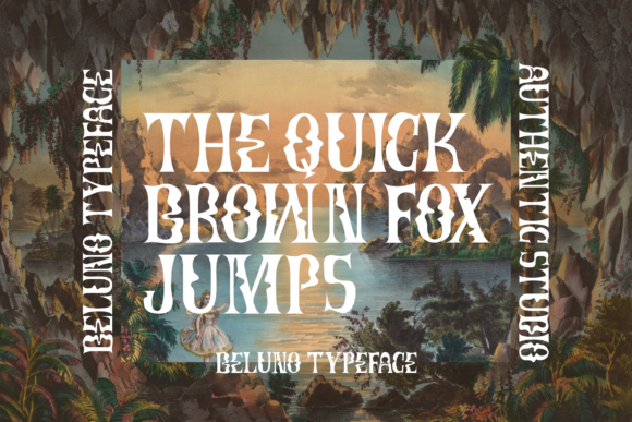 Beluno Font - Preview 2