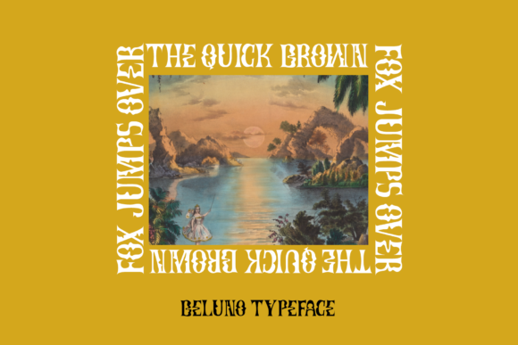 Beluno Font - Preview 3