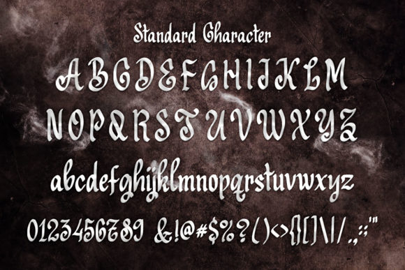 Black Thorus Font - Preview 2