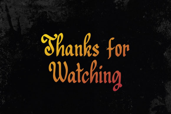 Black Thorus Font - Preview 4