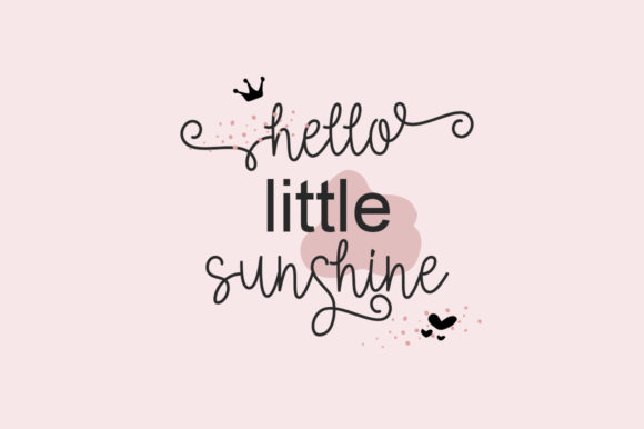 Blow & Glow Font - Preview 1