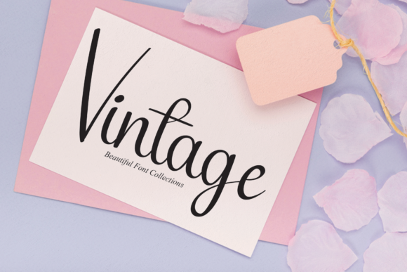 Calligraphy Font - Preview 1