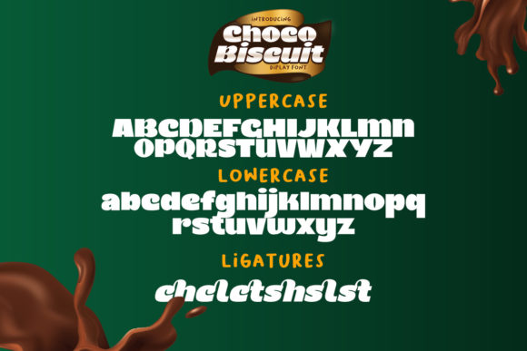 Choco Biscuit Font - Preview 4