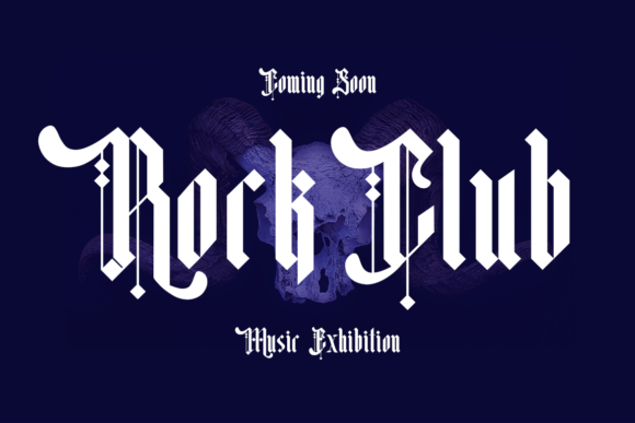 Cokerfill Font - Preview 2