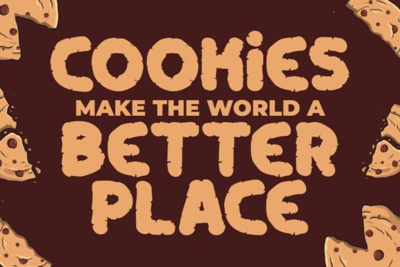 Crunchy Cookies Font - Preview 1