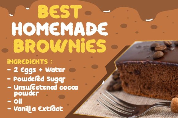 Crunchy Cookies Font - Preview 3